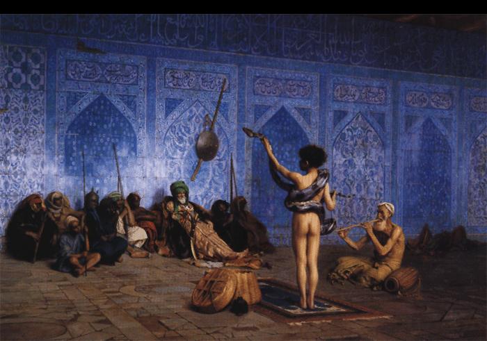 Jean - Leon Gerome The Snake Charmer